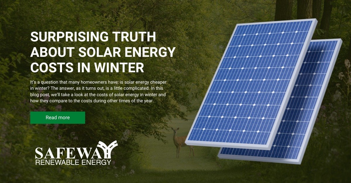 The Surprising Truth About Solar Energy System costs in winter
