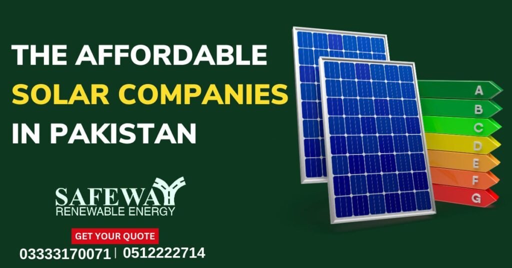 The Affordable Solar Companies in Pakistan