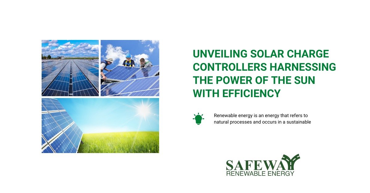 Unveiling solar charge controllers harnessing the sun's power with efficiency.