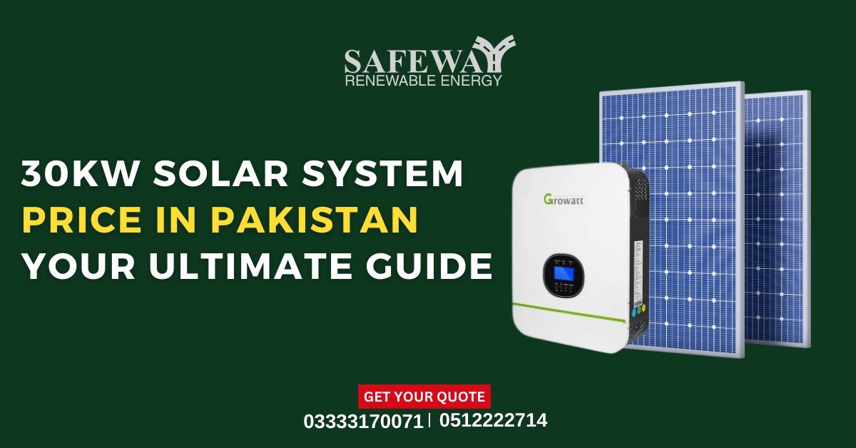 30kw solar system prices in the Pakistan