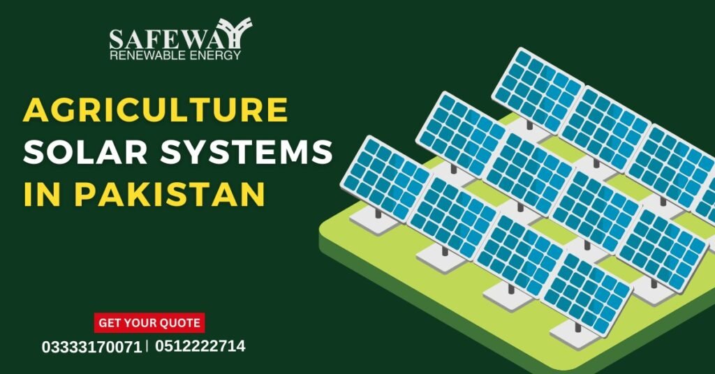 Agriculture solar systems in Pakistan