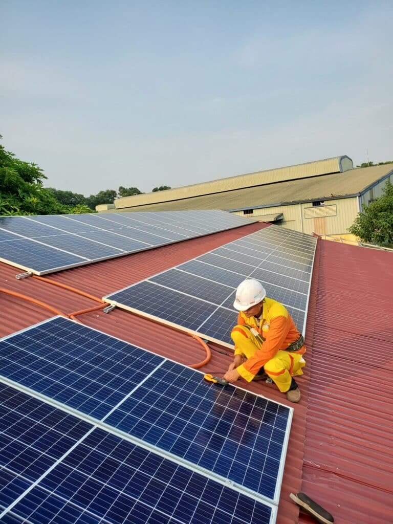 Solar Panel System Installation
