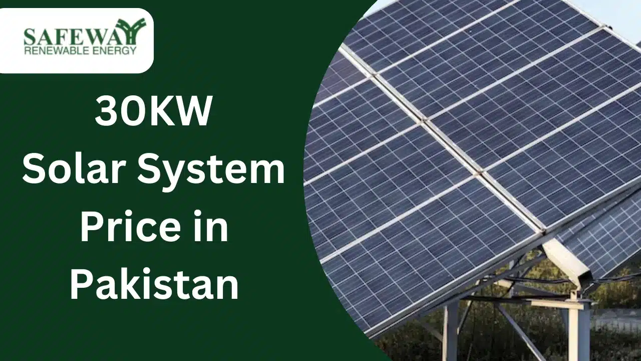 30KW Solar System Price in Pakistan